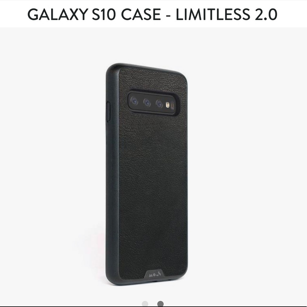 Mous Limitless 2.0 leather Samsung S10 cover